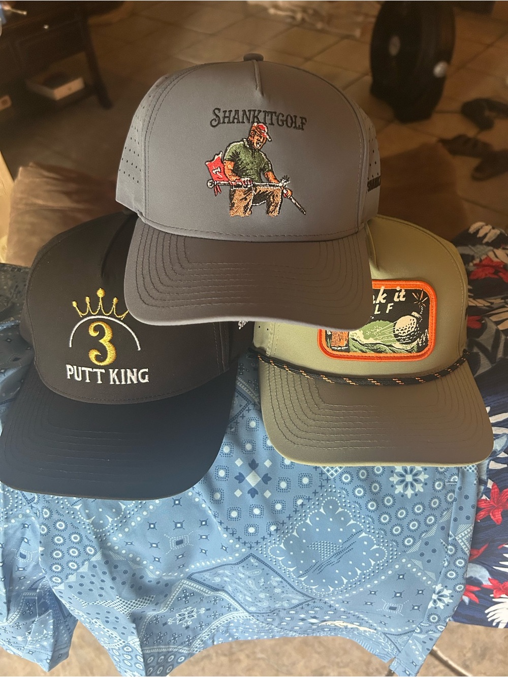3 ShankItGolf  Trucker Hat